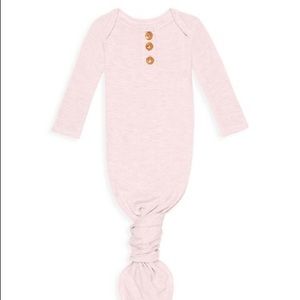 Posh Peanut Heather Pink Knotted Gown